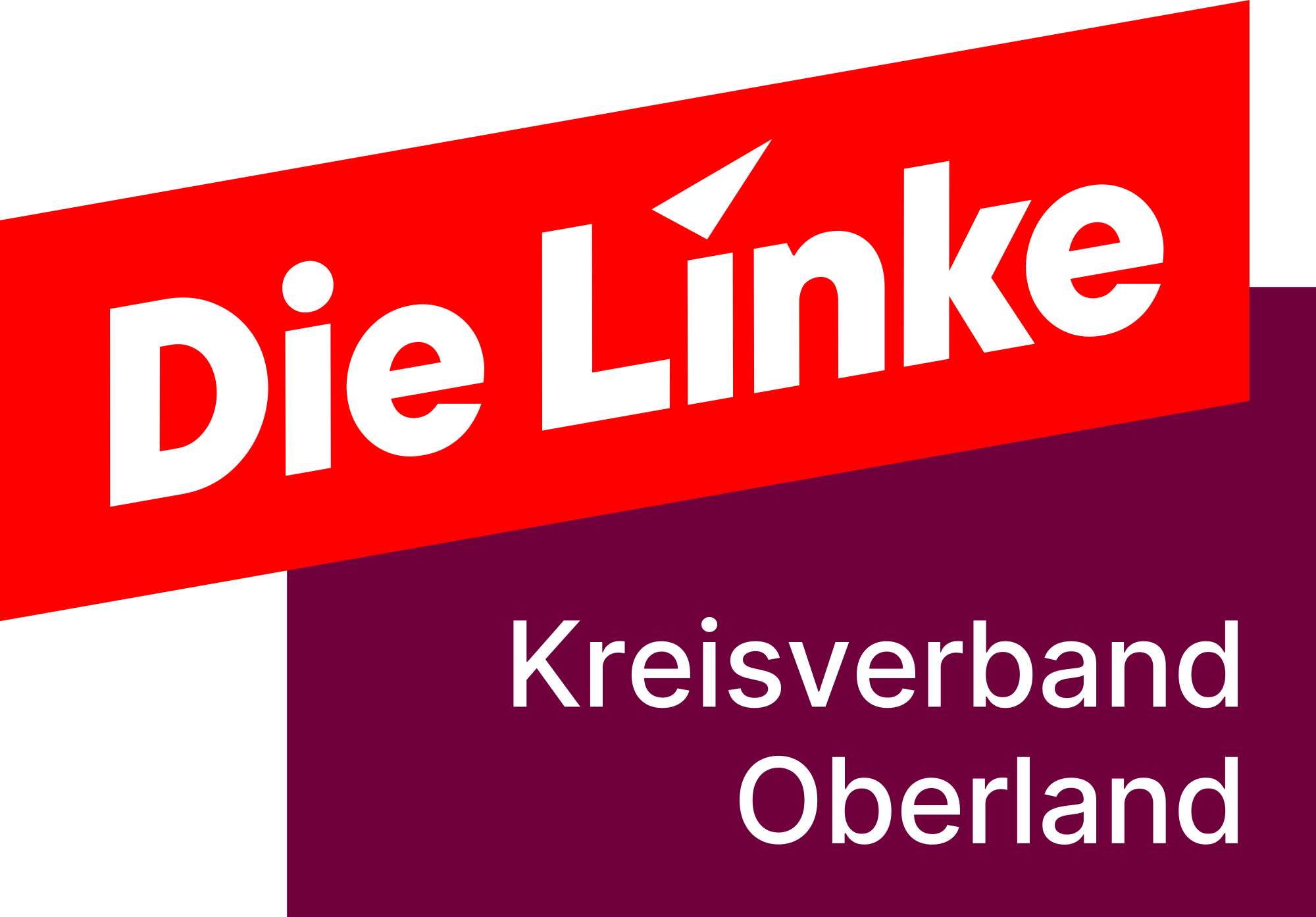 Offizielles Logo Die Linke Kreisverband Oberland